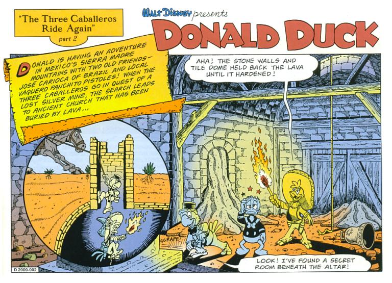 "The Three Caballeros Ride Again", serial version, part 2