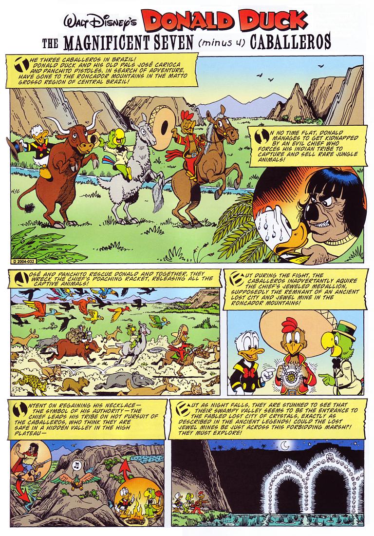 "The Magnificent Seven (Minus Four) Caballeros", three-part version - recap-page 2