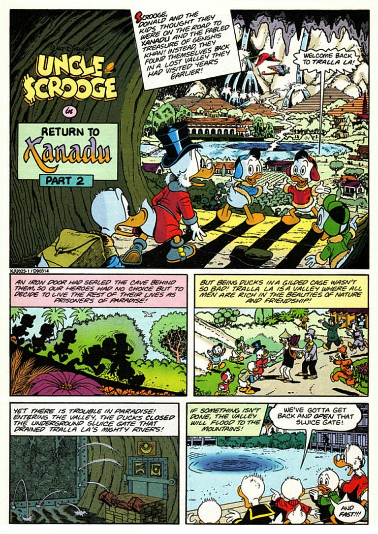 "Return to Xanadu", two-part version - recap-page 