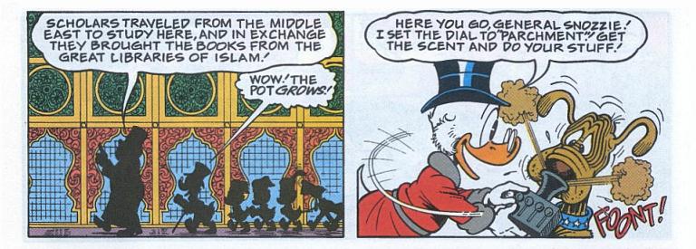 "The Guardians of The Lost Library", US-version, page 13