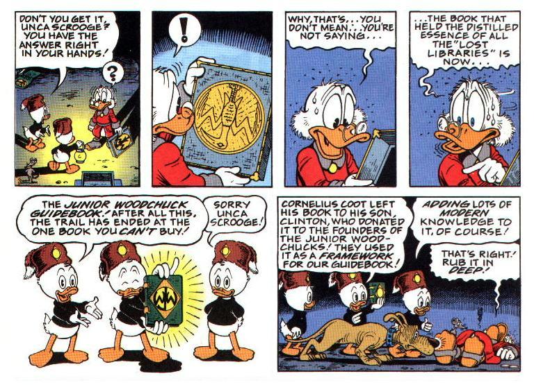 "The Guardians of The Lost Library", US-version, page 27