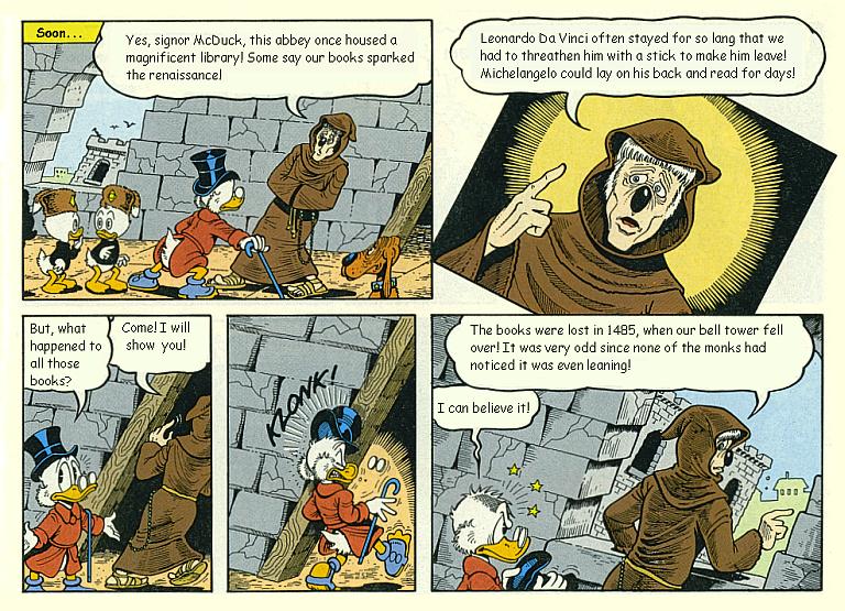 "The Guardians of The Lost Library", European version, page 15
