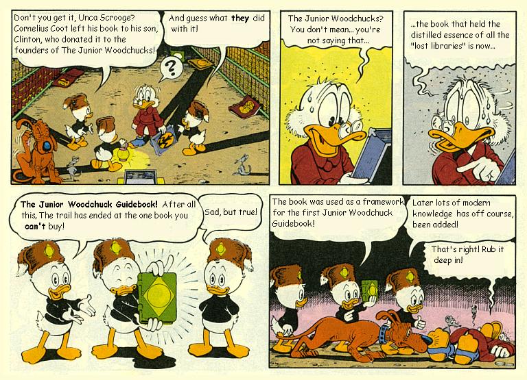 "The Guardians of The Lost Library", European version, page 27