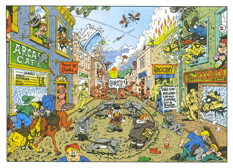 "King of the Klondike", single-part version, page 17