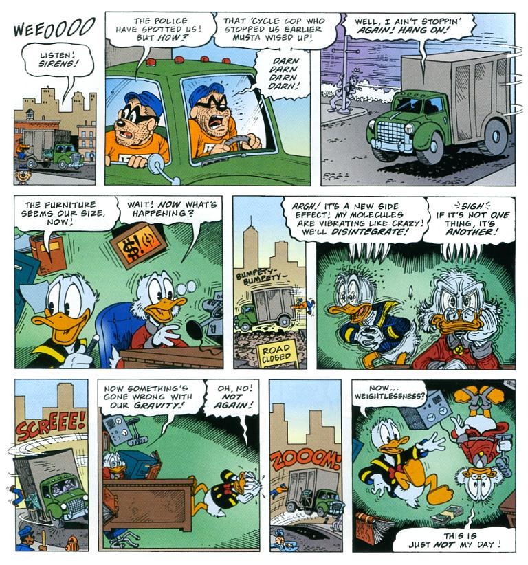 "The Incredible Shrinking Tightwad" (extra material)