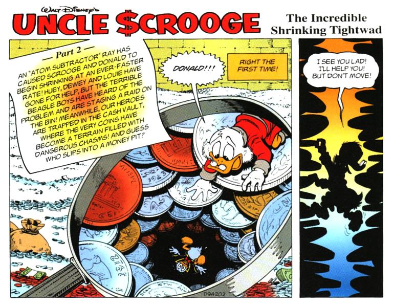 "The Incredible Shrinking Tightwad", serial version, part 2