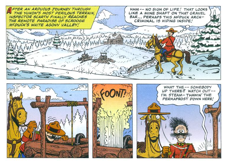 "Hearts of the Yukon", single-part version, page 9