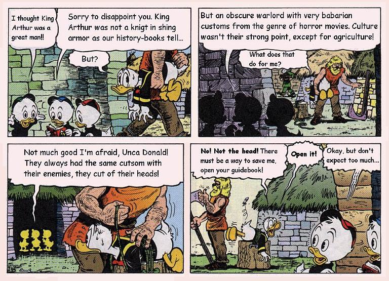 "The Once and Future Duck", single-part version, page 9