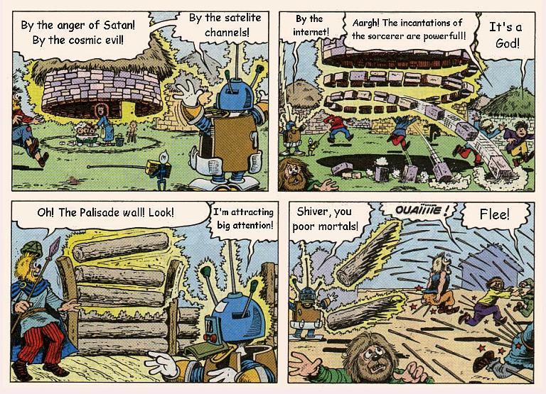 "The Once and Future Duck", single-part version, page 17