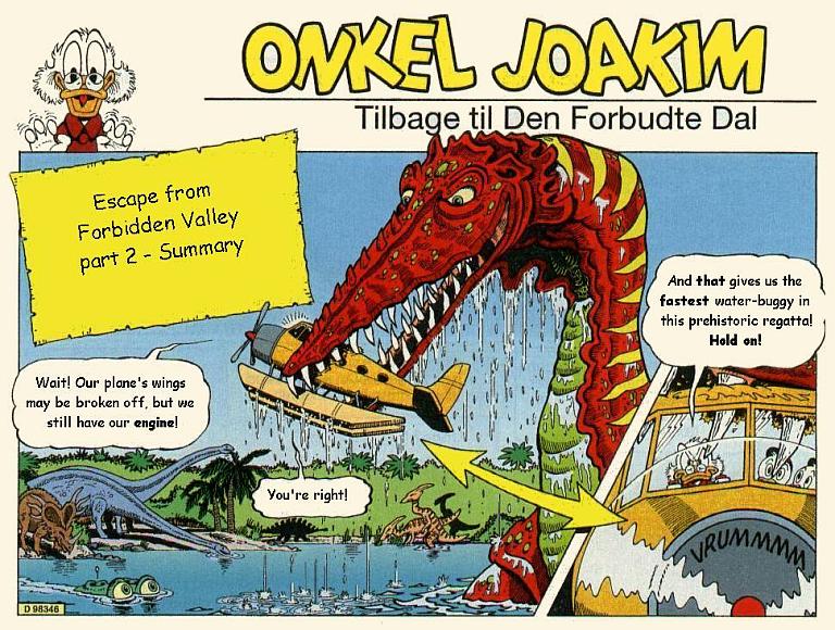 "Escape from Forbidden Valley", serial version, part 2