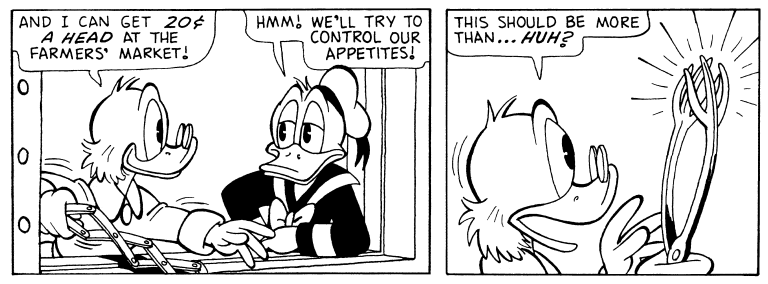 "How Green was my Lettuce" (restored panels)